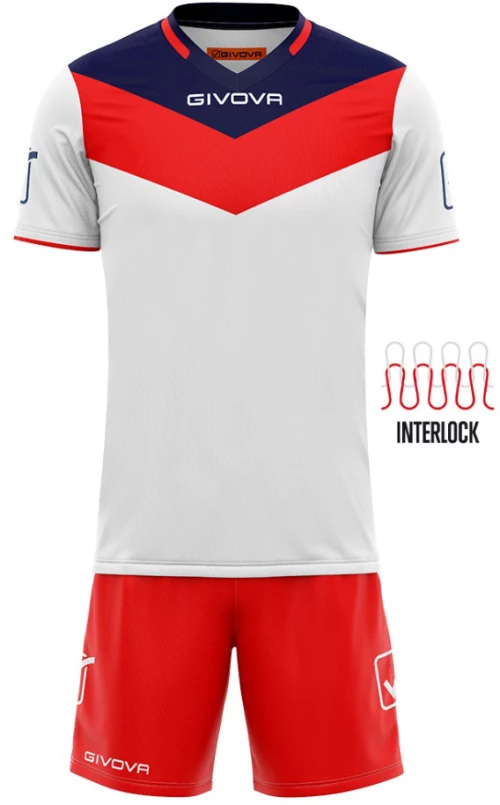 GIVOVA GIVOVA KIT CAMPO RED/WHT KITC53-1203