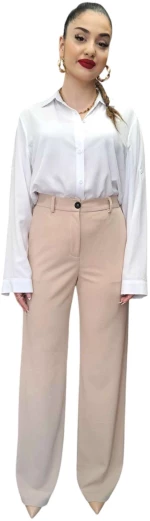 Γυναικειο Παντελόνι με Κουμπι ΜΠΕΖ
