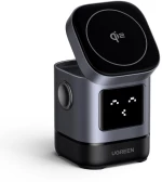 UGREEN Wireless Magnetic Charger/Stand 2in1 15W Qi2 W709 45775 - Μαύρο