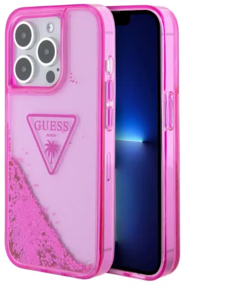 Guess iPhone 15 Pro Back cover case - Pattern (GUHCP15LLFCTPF)
