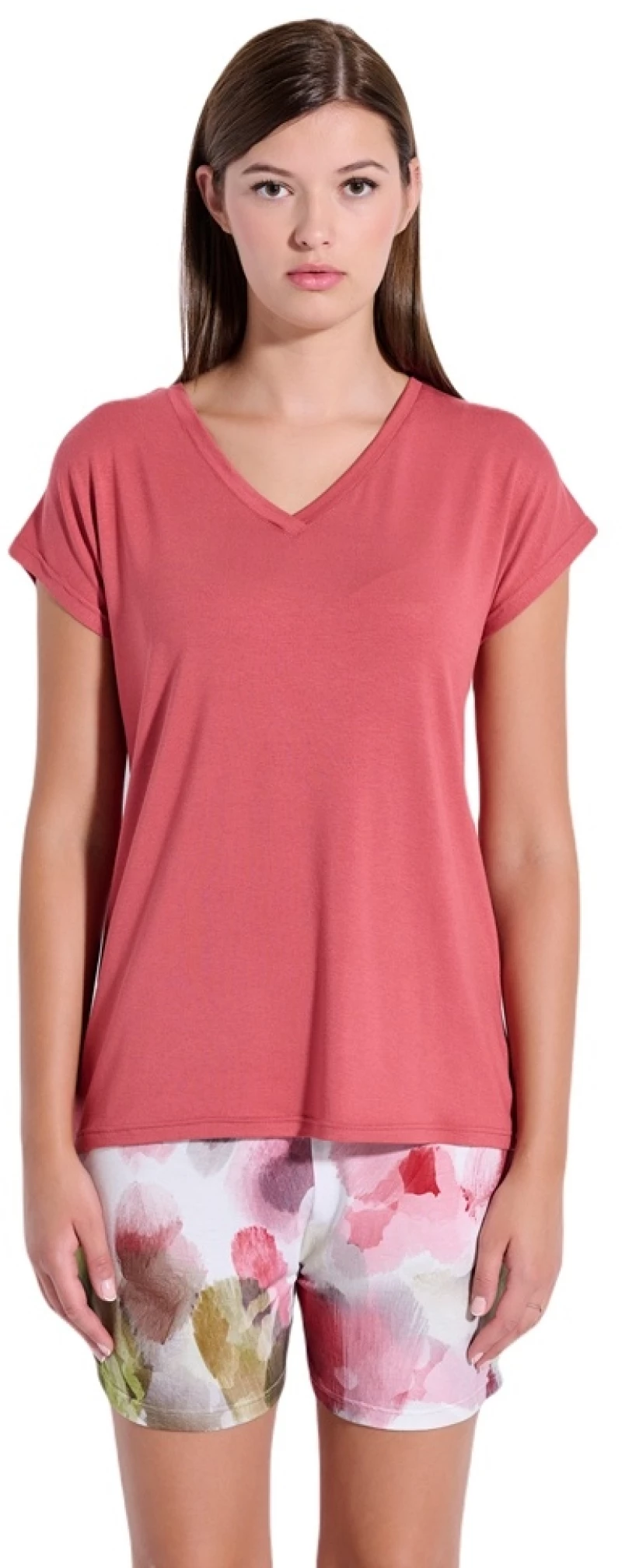 Jeannette Γυναικεία Καλοκαιρινή Πυζάμα Viscose Regular Fit 8011