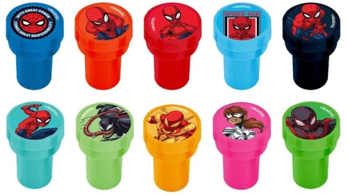 Σφραγίδα Στρογγυλή Spiderman 508433