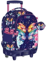 Τσάντα Τρόλλευ Must 34x20x44cm 3 Θήκες Butterfly 000586196