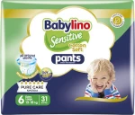 BABYLINO Pants Cotton Soft Unisex No6 Extra Large 13-18kg 31 Τεμάχια