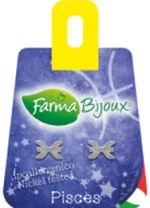 FARMA BIJOUX Σκουλαρίκια Υποαλλεργικά Χωρίς Νικέλιο Zodiaco Pisces-Ιχθείς