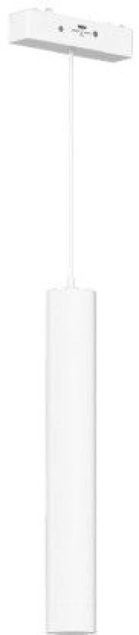 Μαγνητικό Κρεμαστό Φωτιστικό Ράγας Ultra Thin LED 6W 3CCT Κύλινδρος Φ3cm InLight TMU0210-White Λευκό