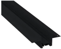 Μαγνητική Χωνευτή Ράγα 100cm Ultra Thin InLight TRU0011-Black Μαύρο