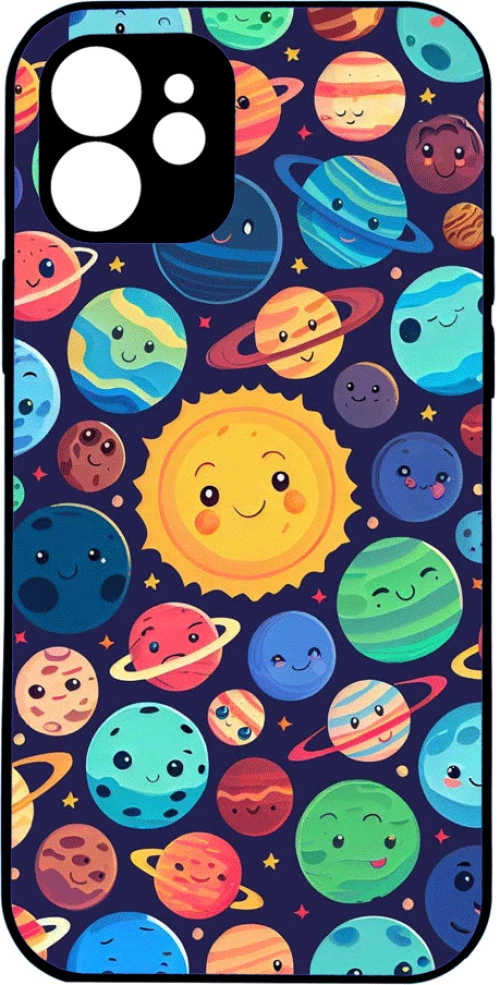colorful planets Samsung Galaxy S24