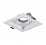 Σποτ Φωτιστικό Χωνευτό Reflector GU10 IP20 Aca XMGU1W Λευκό