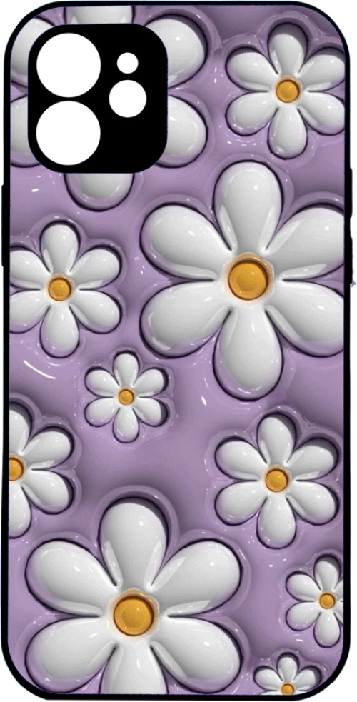 Purple Flowers Redmi 12C