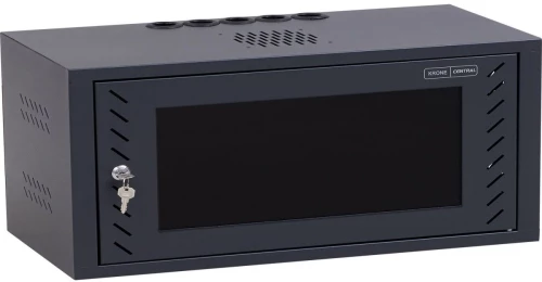Rack mini επίτοιχο ανθρακί 9U Central 3000030009/C Ανθρακί