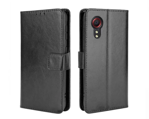 Θήκη Πορτοφόλι Trend Wallet Samusung Galaxy Xcover 7 Μαύρο (OEM)