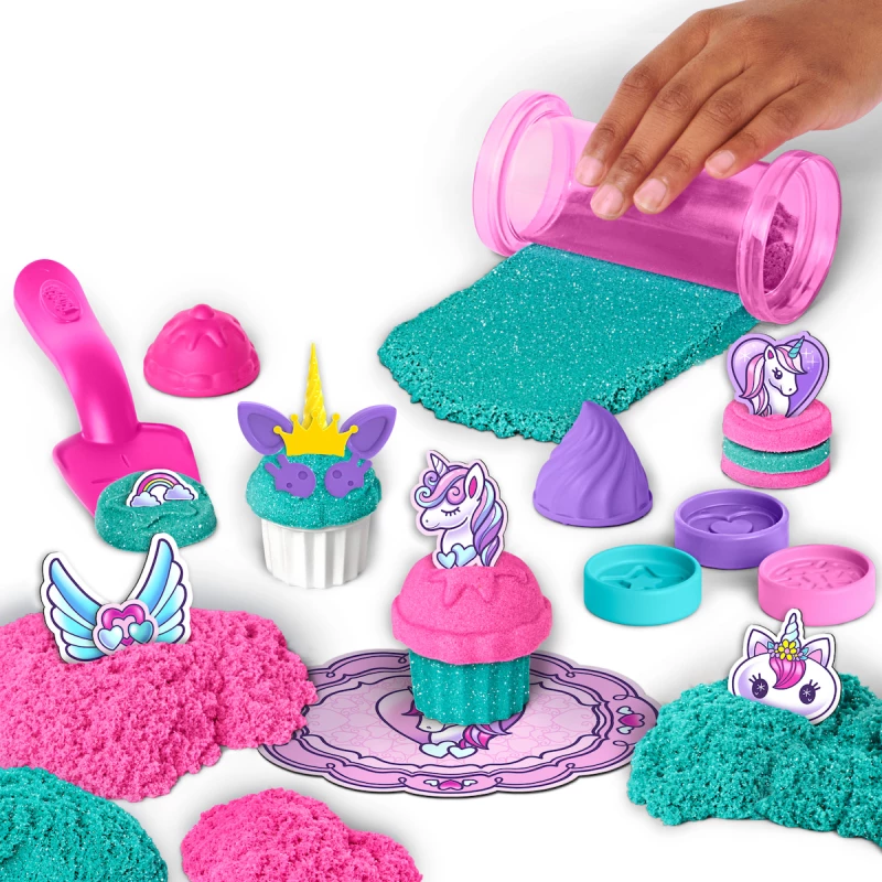 KINETIC SAND SHIMMER UNICORN BAKE SHOPPE ΑΜΜΟΣ ΣΕΤ ΜΟΝΟΚΕΡΟΙ- 6065201