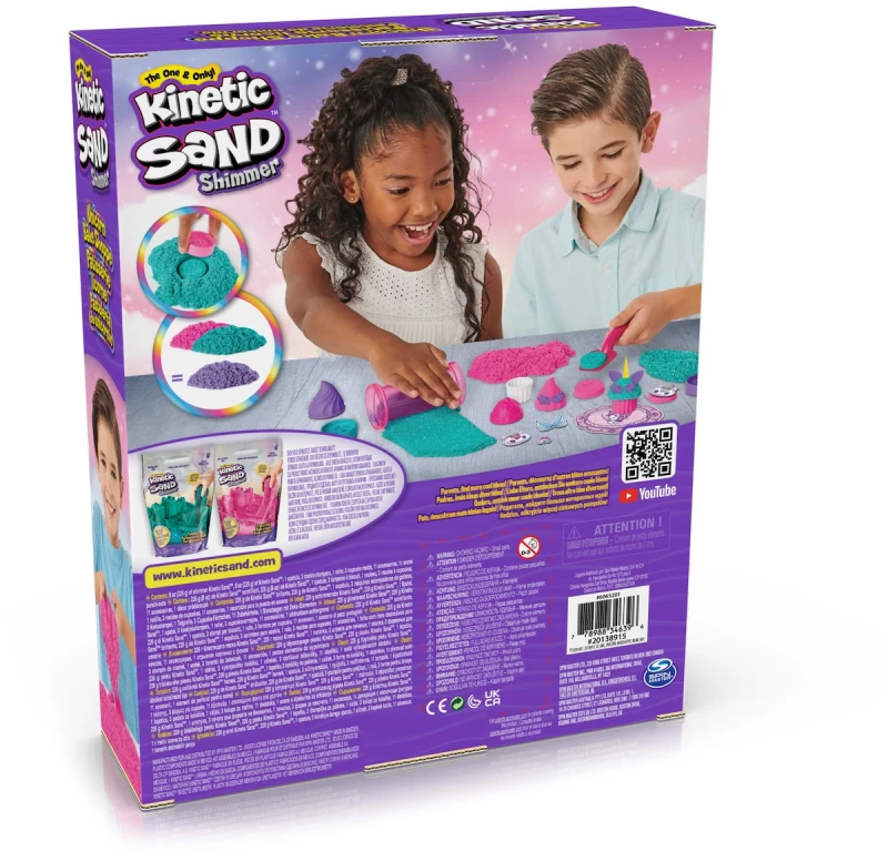 KINETIC SAND SHIMMER UNICORN BAKE SHOPPE ΑΜΜΟΣ ΣΕΤ ΜΟΝΟΚΕΡΟΙ- 6065201