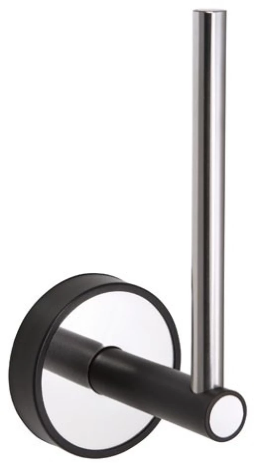 Χαρτοθήκη μπάνιου κάθετη Optimo 6409 Μαύρη ματ Karag