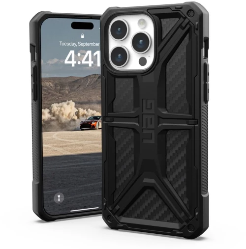 UAG Θήκη Monarch iPhone 15 Pro Max Carbon Fiber