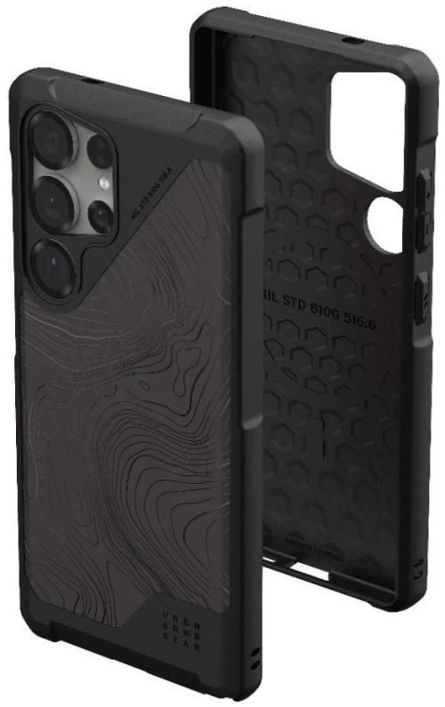 UAG Θήκη Metropolis LT MagSafe Samsung Galaxy S25 Ultra Topography Black