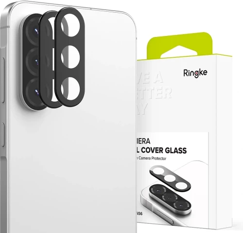 Ringke Full Camera Protector 2-Pack Samsung Galaxy A56 5G Black