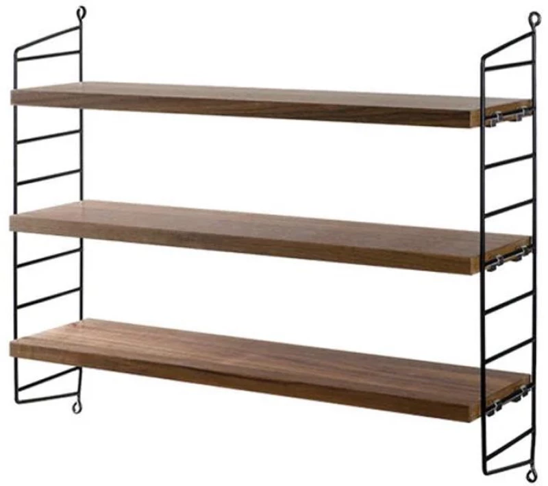 Ραφιέρα επιτοίχια Nextdeco 3 ραφιών Υ50x60x12εκ. - NEXT 36154------2