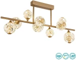 Φωτιστικό Οροφής Globo Lighting Virina LED - 16047-9D Οξυντέ