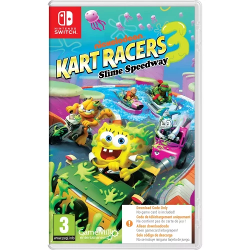 Nickelodeon Kart Racers 3: Slime Speedway / Nintendo Switch