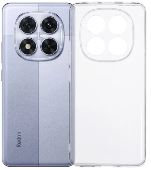 TechWave Clear 2mm case for Xiaomi Redmi Note 14 Pro 5G / 14 Pro+ 5G (camera protection)