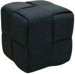 LINE ΣΚΑΜΠΟ BLACK ΥΦΑΣΜΑ 40X40X40εκ.