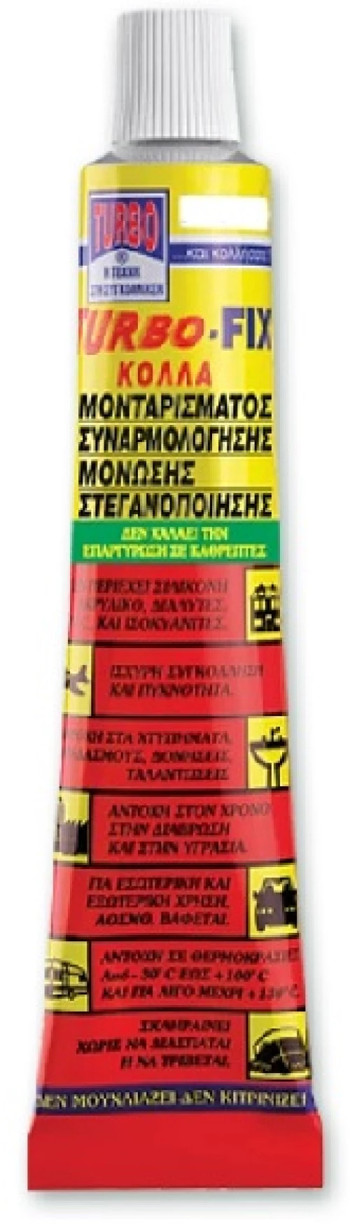 Turbo-Fix Κόλλα 80ml - Λευκό