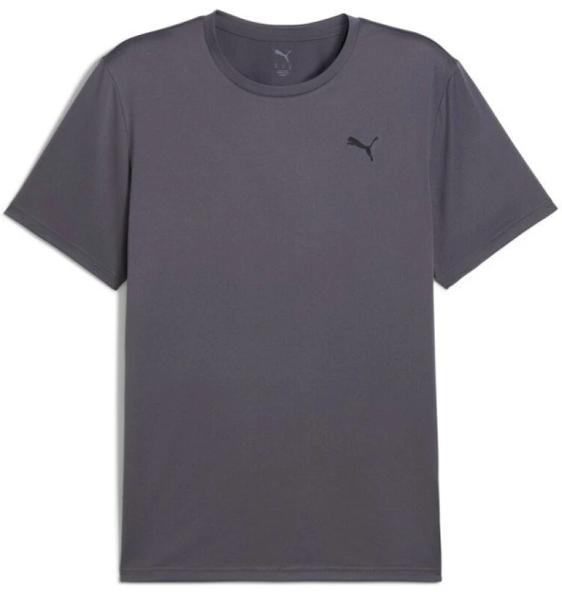Puma 525908-69 Αθλητικό T-shirt  Tad Essentials Solid Cat Tee  (Γκρι)
