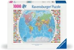 Ravensburger - Puzzle Political World Map 1000p (12000664) / Toys