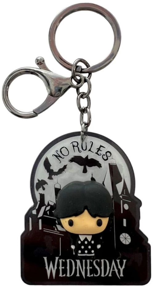 Wednesday 3D Acrylic Keychain