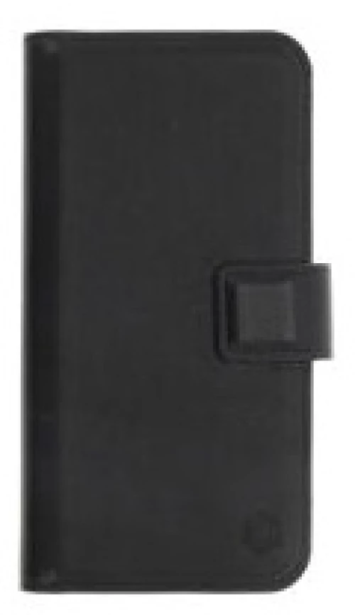Promiz (PZ-10762) Wallet Case - Black, Samsung Galaxy S25