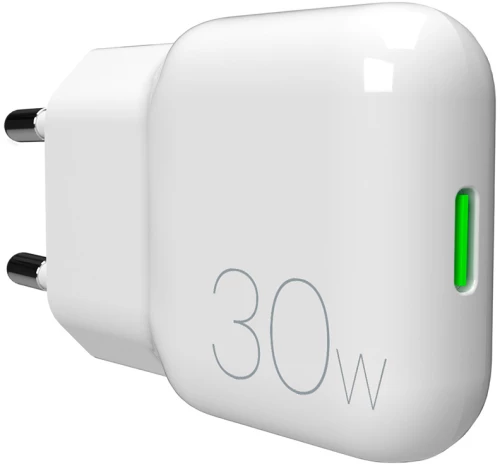 GaN Puro SLIMPRO 30W USB-C Wall Charger - White