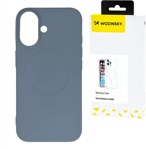 Wozinsky Silicone Case Magsafe Magnetic Case for Samsung Galaxy S25+ - Gray