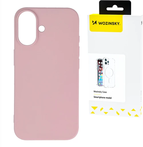 Wozinsky Silicone Case for Samsung Galaxy S25 - Pink