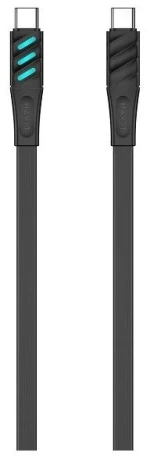 Havit CB6254 - USB Type C to USB Type C charging cable, 1 m (black)