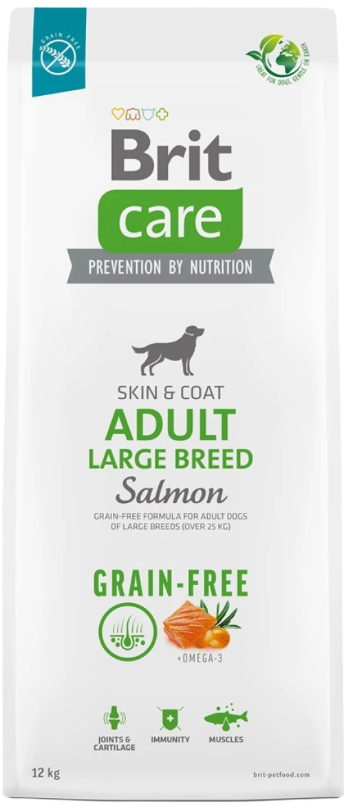 BRIT Care Adult Large Breed Salmon - dry dog food - 12 kg