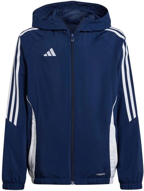 Kids' jacket adidas Tiro 24 navy blue IM8797 152cm