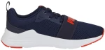 Children's shoes Puma Wired Run Jr navy blue 374214 21 size 37.5