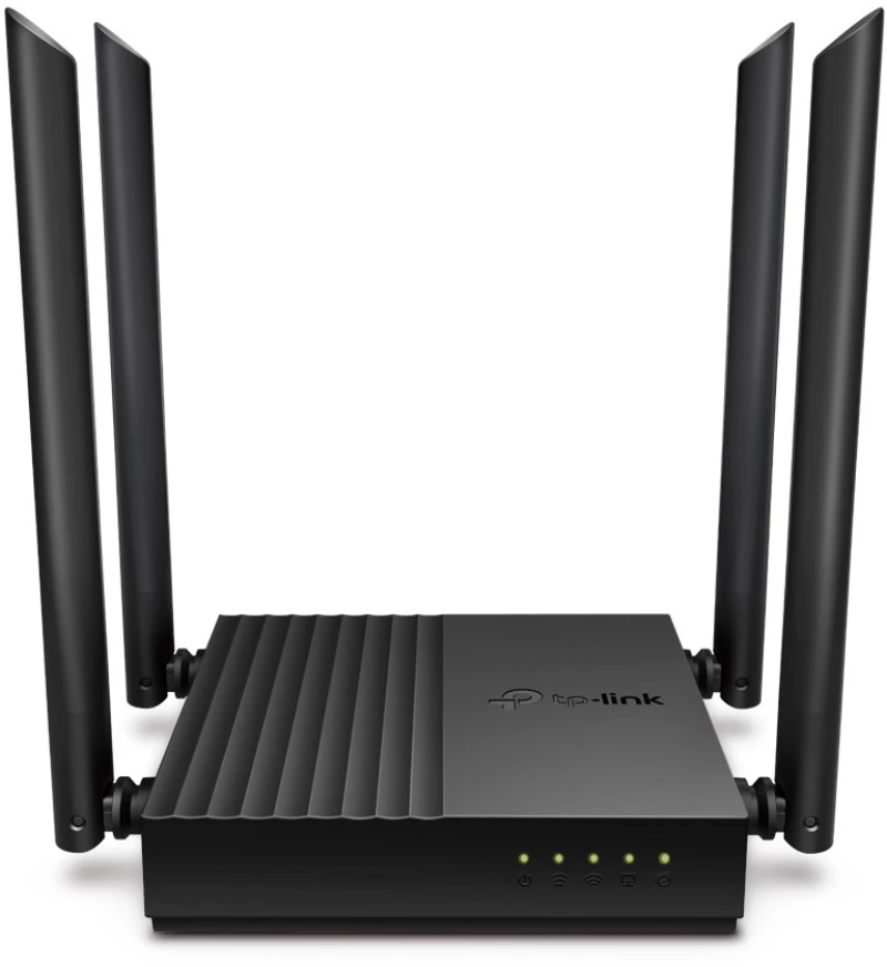 TP-Link ARCHER A64 wireless router Gigabit Ethernet Dual-band (2.4 GHz / 5 GHz) Black