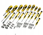 Screwdriver set 49 pcs. + bag
