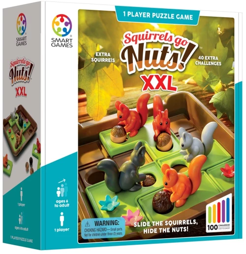 SmartGames Squirrels GO Nuts XXL