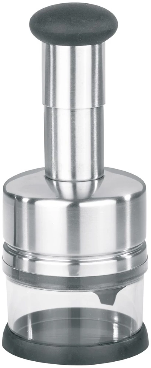 GEFU TRITARE manual food chopper Black, Stainless steel, Transparent