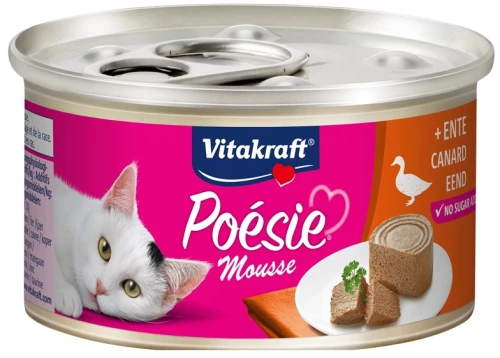VITAKRAFT Po sie Mousse Duck - wet cat food - 85g
