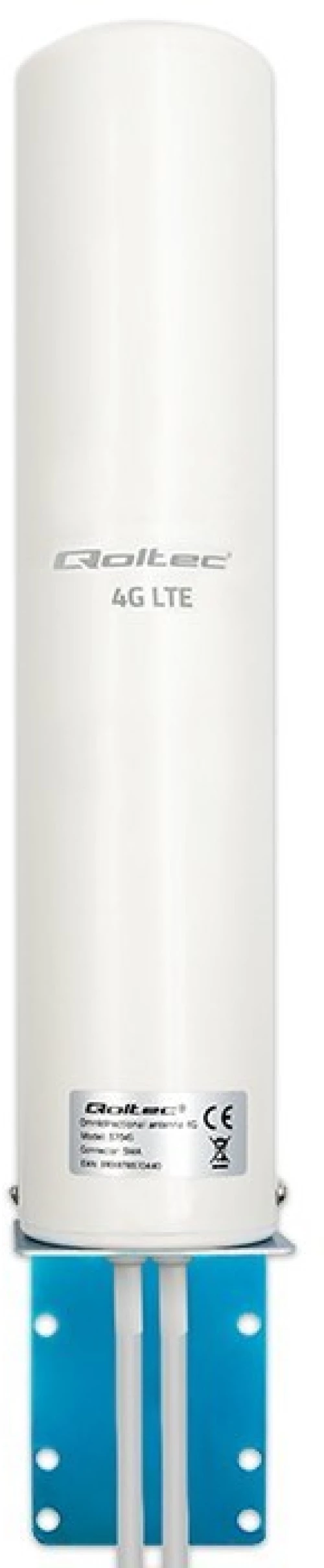 Qoltec 57045 4G LTE DUAL antenna | 12dBi | omnidirectional | outdoor