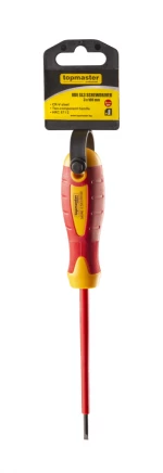 TOP MASTER Κατσαβίδι Ηλεκτρολόγου VDE 1000V SL3.0x100mm 220130