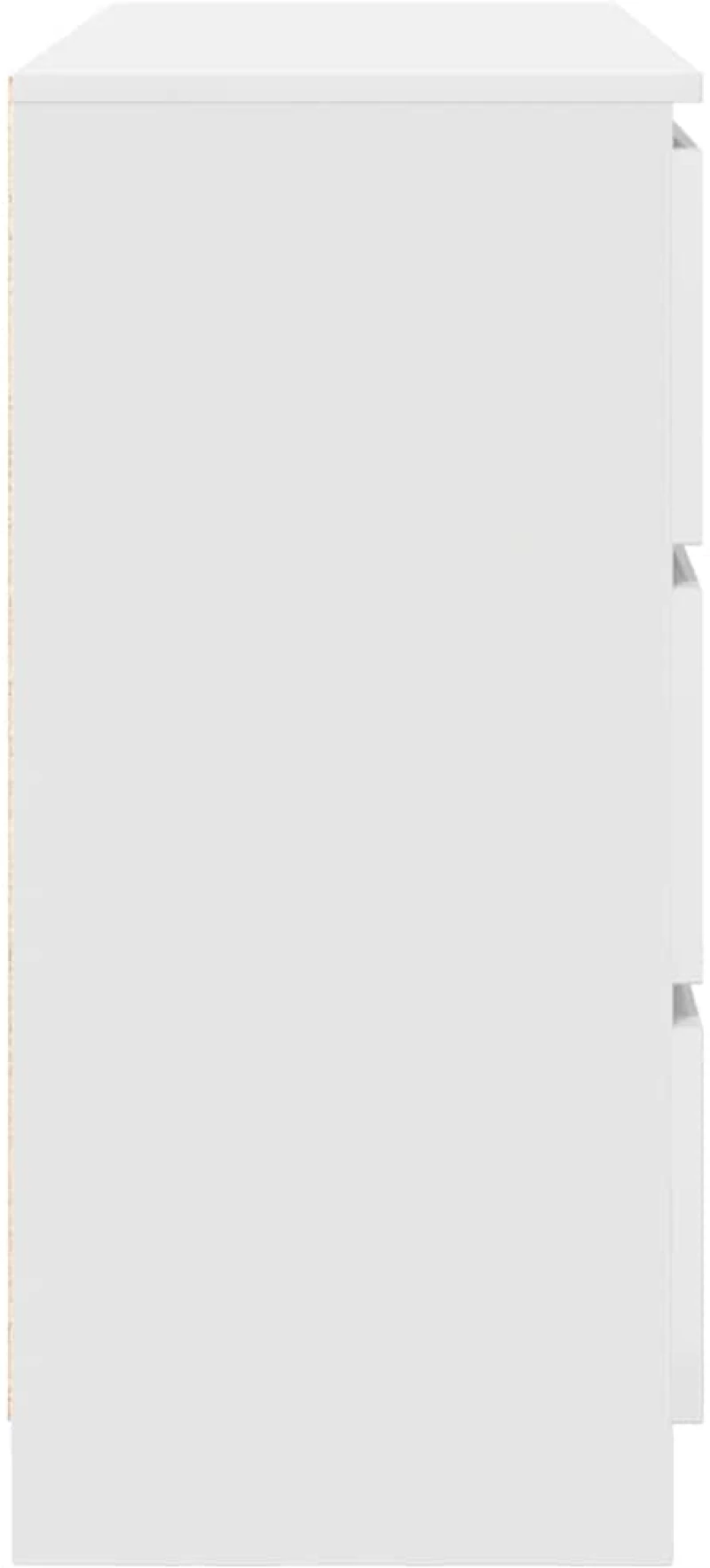 vidaXL Sideboard Λευκό 100x35x76 cm Κατασκευασμένο ξύλο