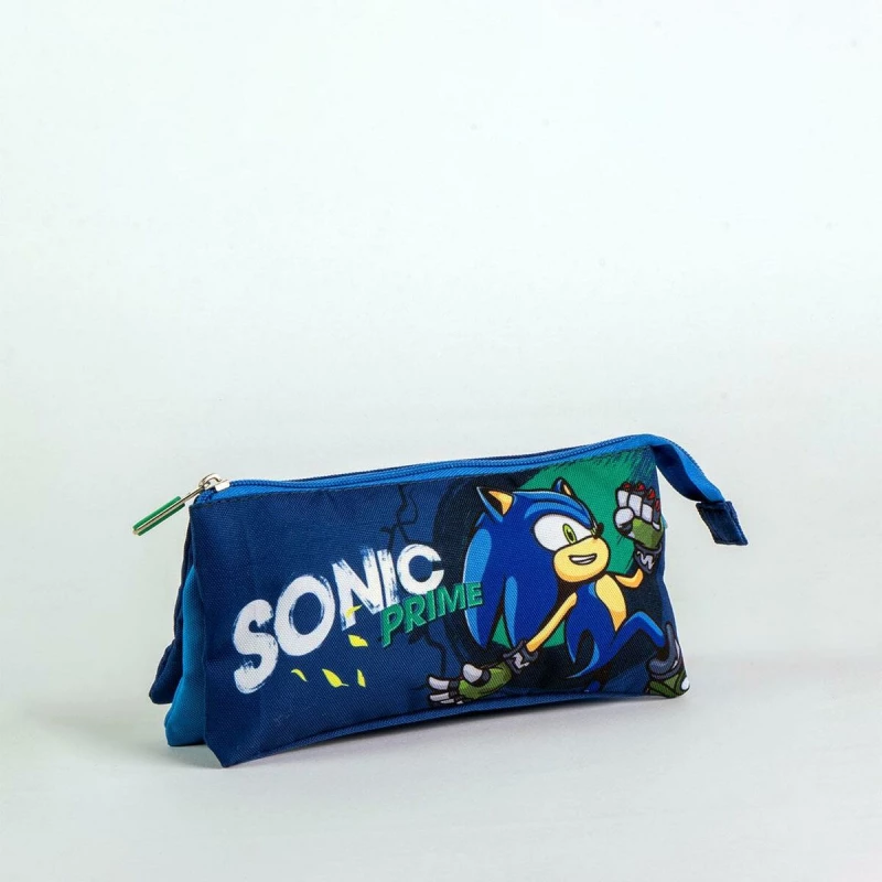 Κασετίνα Sonic Ανοιχτό Μπλε