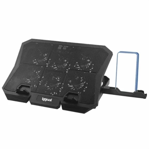 Βάση ψύξης laptop iggual IGG319703 Μαύρο