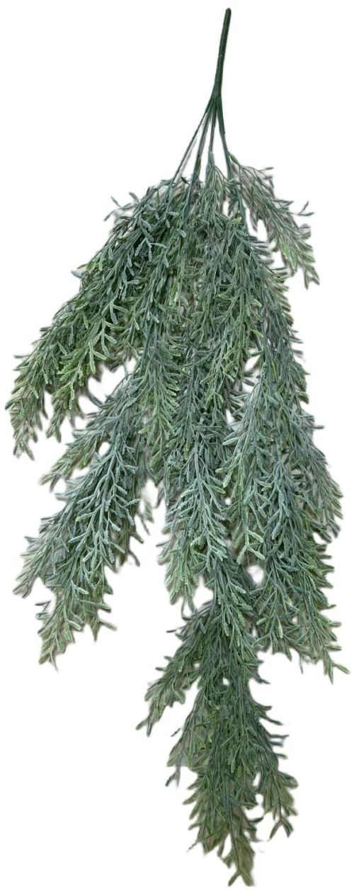 Supergreens Τεχνητή Κρεμαστή Ρουσέλια "Coral" Πράσινη 84 εκ.